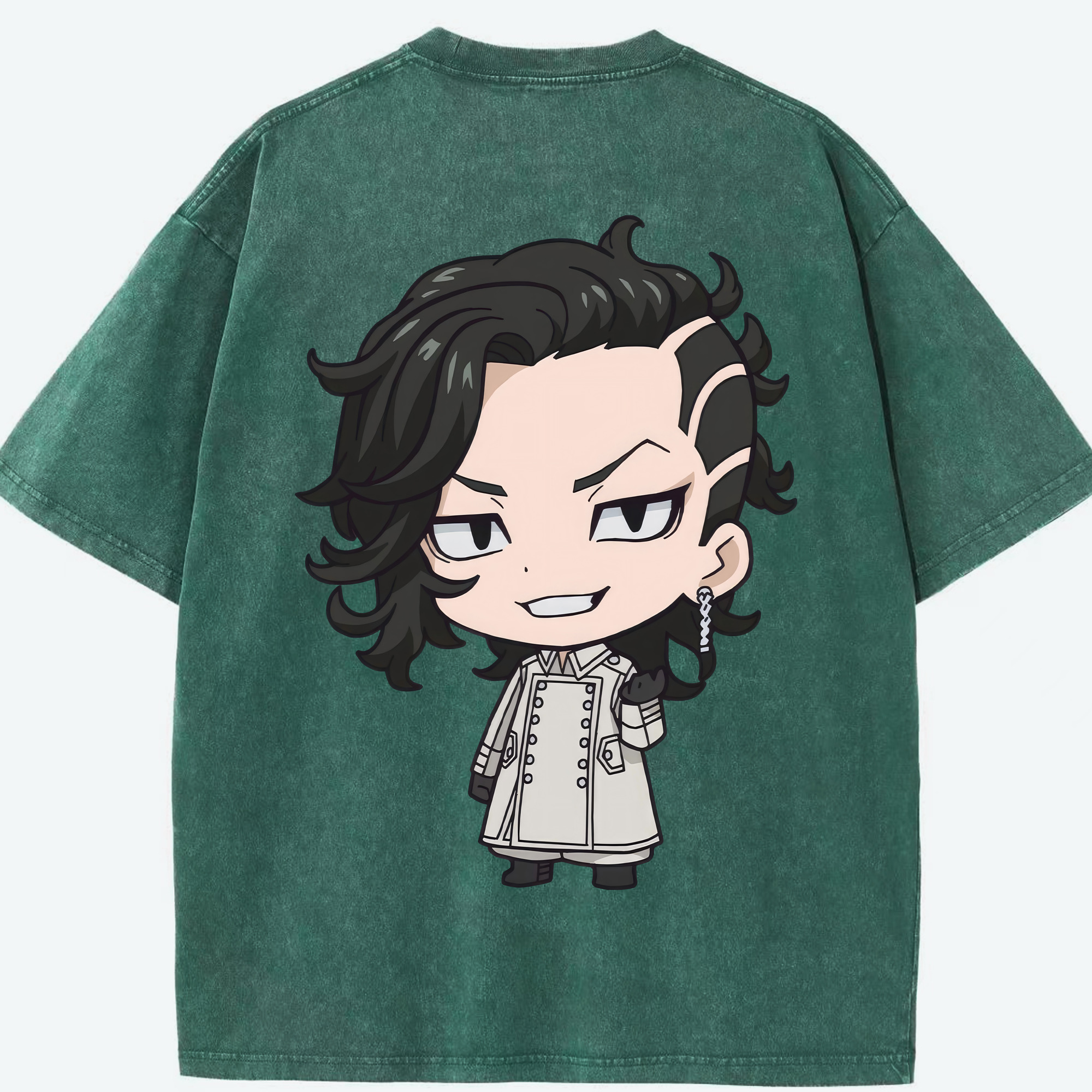 （画像用） 東京リベンジャーズ Tokyo Revengers 綿100% ヴィンテージ風 半袖Tシャツ（背面プリント）